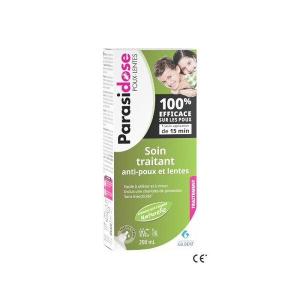 GILBERT PARASIDOSE SOIN TRAITANT ANTI POUX 200ML