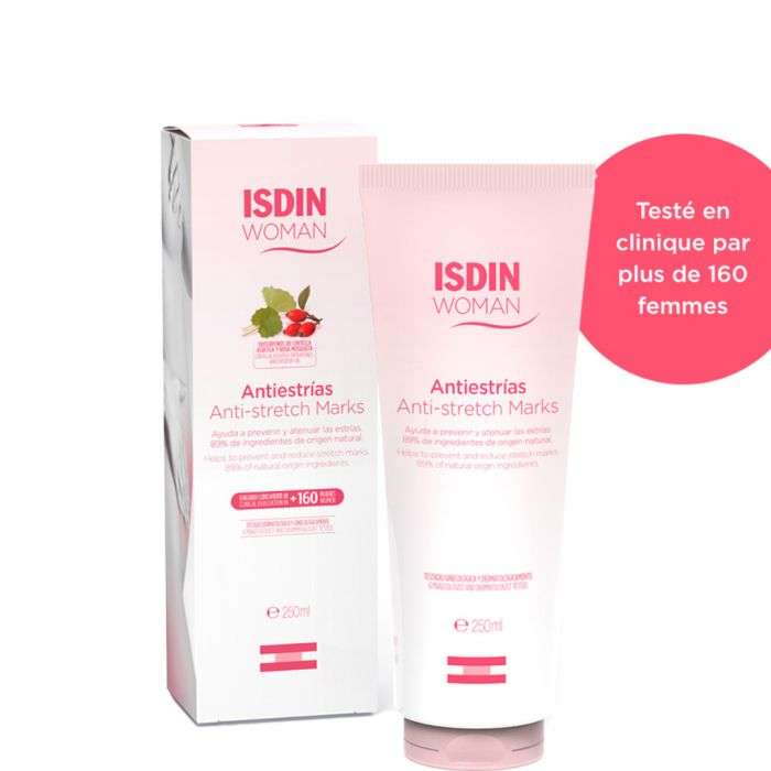isdin-isdin-femme-creme-anti-vergetures-250-ml-cellulite-et-vergetures ISDIN WOMAN CREME ANTI VERGETURES 250ML – Image 1
