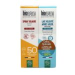BIOREGENA SPRAY SOLAIRE VISAGE ET CORPS SPF50 90ML + LAIT APRES SOLEIL 125ML -50%