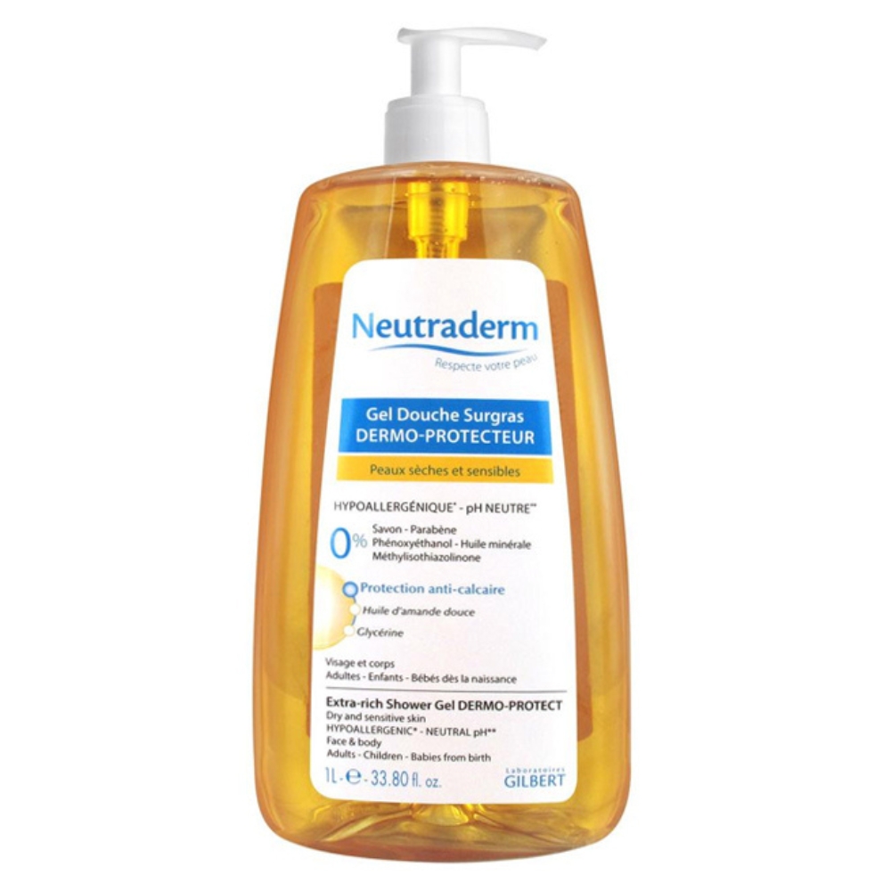 xr:d:DAFwxhVFhuw:334,j:6121933040854172572,t:24011210 NEUTRADERM GEL DOUCHE SURGRAS DERMO PROTECTEUR 1L – Image 1