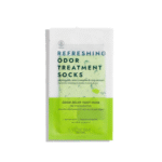 REFRESHING ODOR TREATMENT SOCKS - ODOR RELIEF FOOT MASK