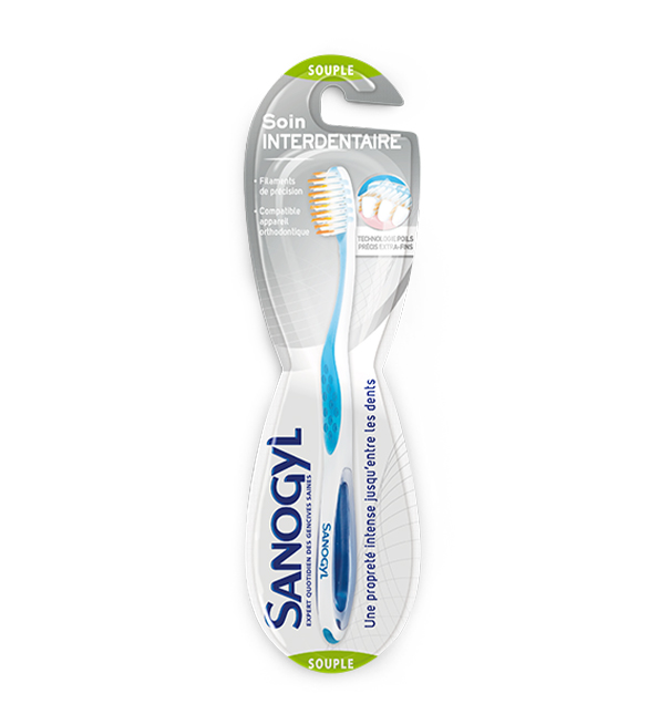 SANOGYL BROSSE A DENT INTERDENTAIRE SOUPLE SANOGYL BROSSE A DENT INTERDENTAIRE SOUPLE – Image 1