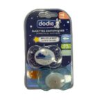 DODIE SUCETTES ANATOMIQUES + 6M DUO BRILLE LA NUIT