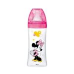DODIE BIB INI+330ML MINNIE FUSHIA +6M TET RONDE 3 VIT