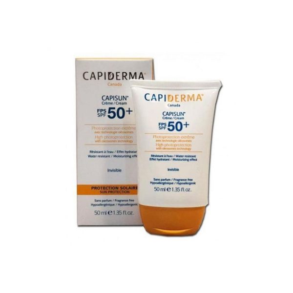 IMG_0350 CAPIDERMA CAPISUN CREME SOLAIRE INVISIBLE 50ML – Image 1