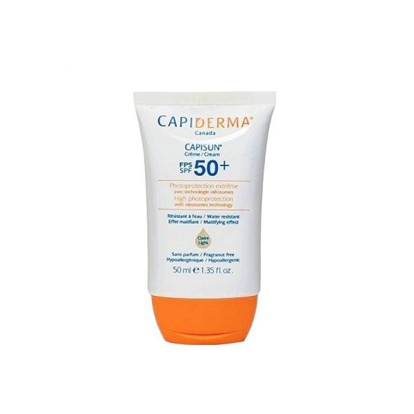 IMG_0355 CAPIDERMA CAPISUN CREME SOLAIRE TEINTEE CLAIRE 50ML – Image 1