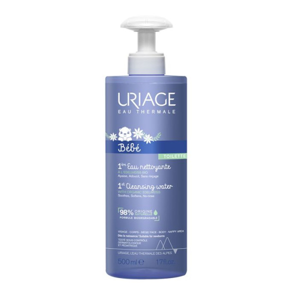 IMG_0396 URIAGE BEBE EAU NETTOYANTE 500ML – Image 1