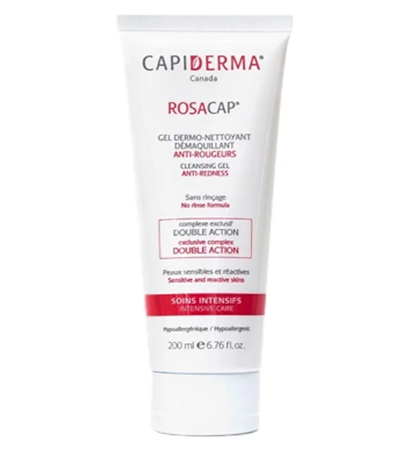 IMG_3135 CAPIDERMA ROSACAP GEL DERMO-NETTOYANT DÉMAQUILLANT 200ML – Image 1