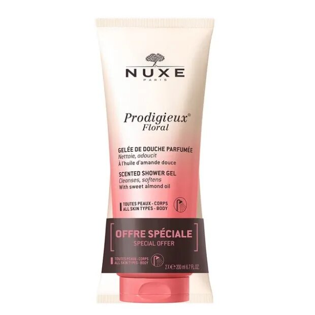 IMG_0695 NUXE PRODIGIEUX FLORAL GELEE DE DOUCHE PARFUMEE 200ml LOT DE 2 – Image 1