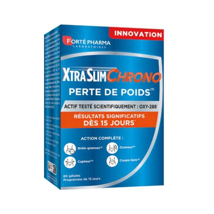 IMG_0743 FORTE PHARMA XTRA SLIM CHRONO PERTE DE POIDS 60 GELULES – Image 1