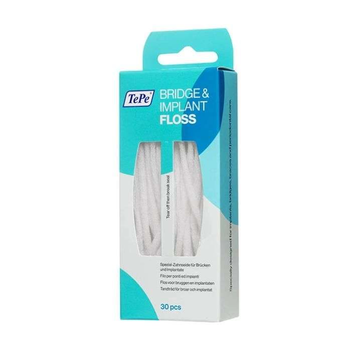 IMG_0790 TEPE FILE DENTAIRE BRIDGE ET IMPLANT FLOSS 30 PIECES – Image 1