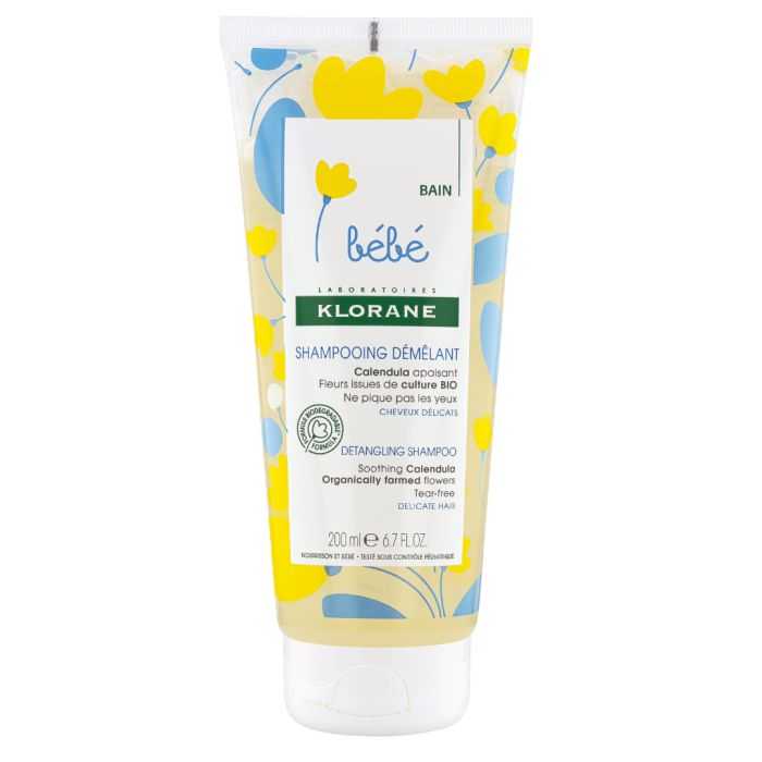 IMG_0901 KLORANE BEBE SHAMPOING DEMELANT AU CALENDULA 200 ML – Image 1