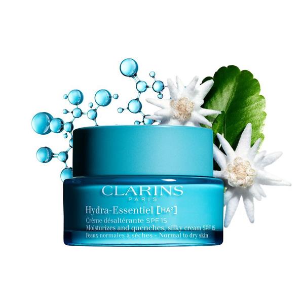 IMG_1277 CLARINS HYDRA ESSENTIEL CREME DESALTERANTE SPF15 PEAU NORMALE A SECHE – Image 1