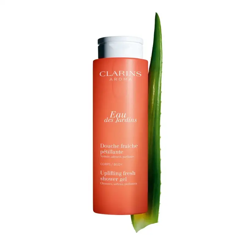 IMG_1317 CLARINS EAU DES JARDINS DOUCHE FRAICHE PETILLANTE CORPS 200ML – Image 1