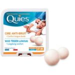 QUIES PROTECTION AUDITIVE CIRE NATURELLE 8 PAIRES