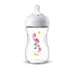 AVENT BIBERON NATURAL 2.0 9OZ FLAMINGO 260 ML 1 MOIS+