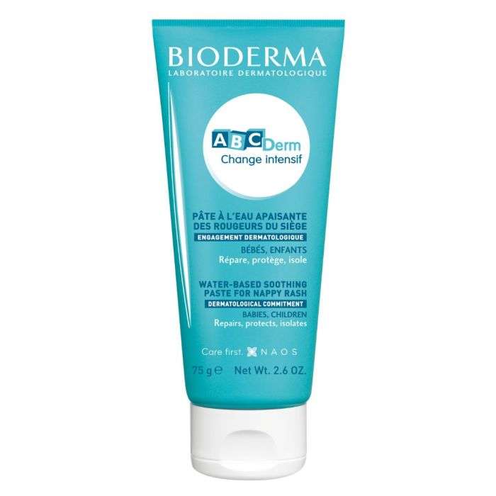 bioderma-bioderma-abcderm-change-intensif-pate-a-leau-reparatrice-75g-bebe-maman BIODERMA ABCDERM CHANGE INTENSIF PATE A L'EAU REPARATRICE 75G – Image 1