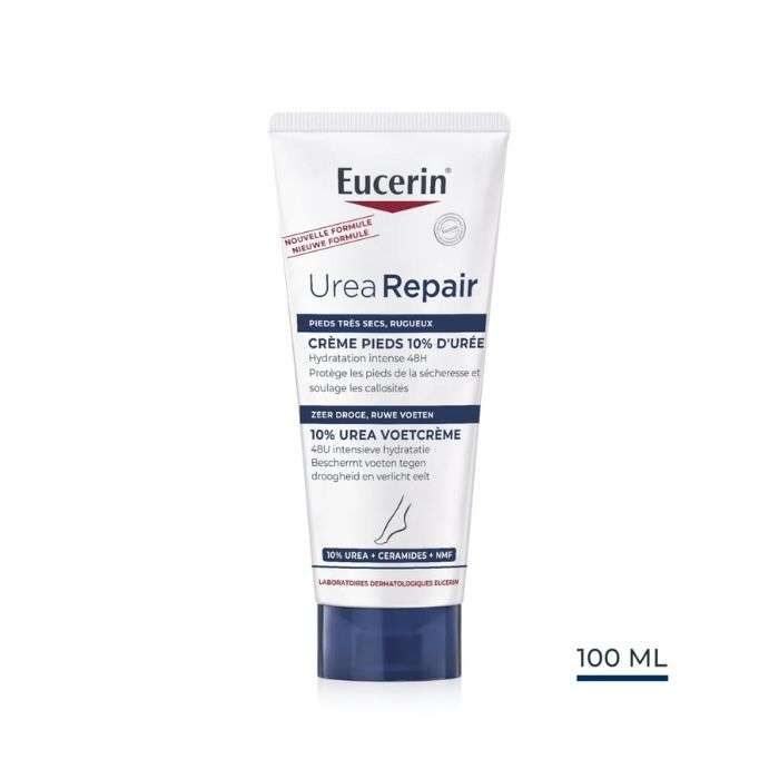 eucerin-eucerin-urea-repair-plus-creme-pieds-10-duree-100-ml-accueil EUCERIN UREA REPAIR PLUS CREME PIEDS 10% D'UREE 100 ML – Image 1