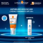 LA ROCHE POSAY OFFRE  ANTHELIOS UVMUNE 400 CREME SPF 50+ INV 50ML + EAU THERMALE 50ML OFFERT