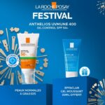 LA ROCHE POSAY OFFRE ANTHELIOS UVMUNE400 OIL CONTROL INVISIBLE SPF50+ 50ML + EFFACLAR GEL MOUSSANT 50 ML OFFERT