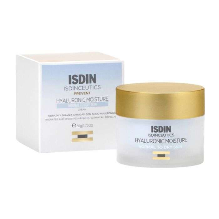 IMG_2291 ISDIN ISDINCEUTICS PREVENT HYALURONIC MOISTURE CREME PEAU NORMALE A SECHE 50 G – Image 1