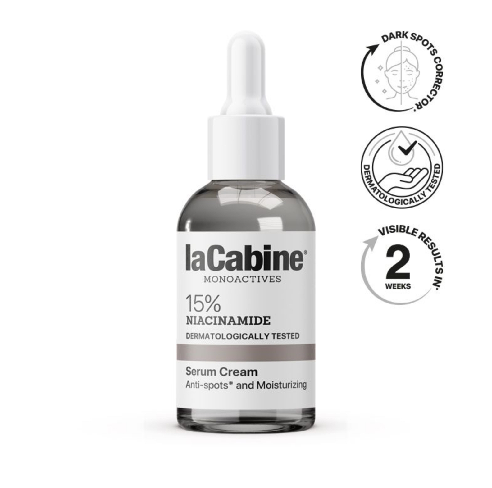 IMG_2385 LA CABINE 15% NIACINAMIDE SERUM CRÈME 30ML – Image 1