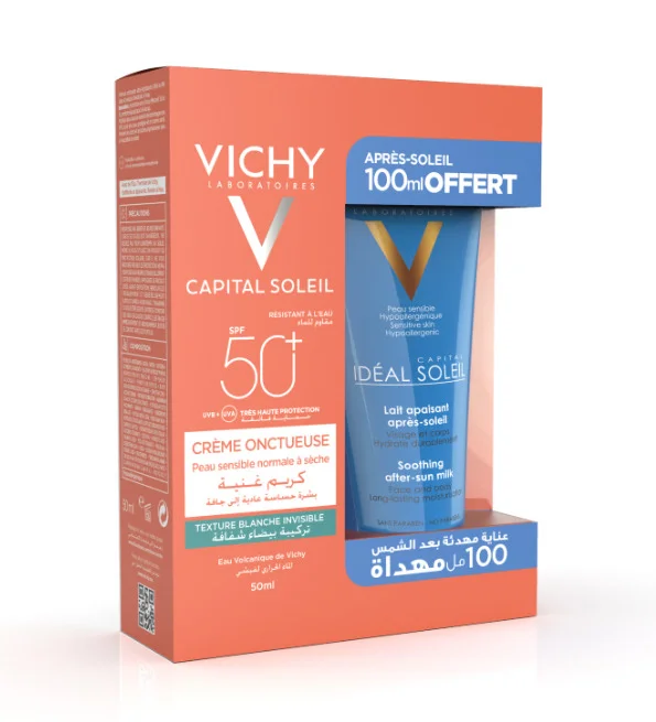 IMG_2454 VICHY CAPITAL SOLEIL CRÉME ONCTUEUSE 50ML+APRES SOLEIL 100 ML – Image 1