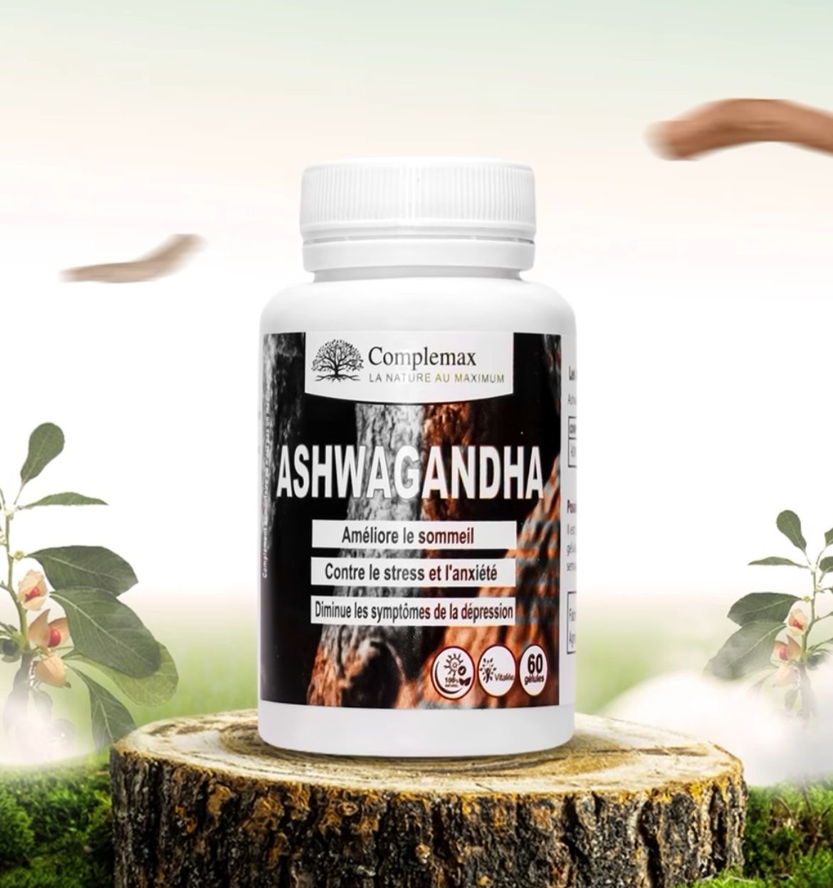 a70a61e2-00db-4b2e-afa8-0dd263b299c9 COMPLEMAX ASHWAGANDHA 60 GELULES – Image 1
