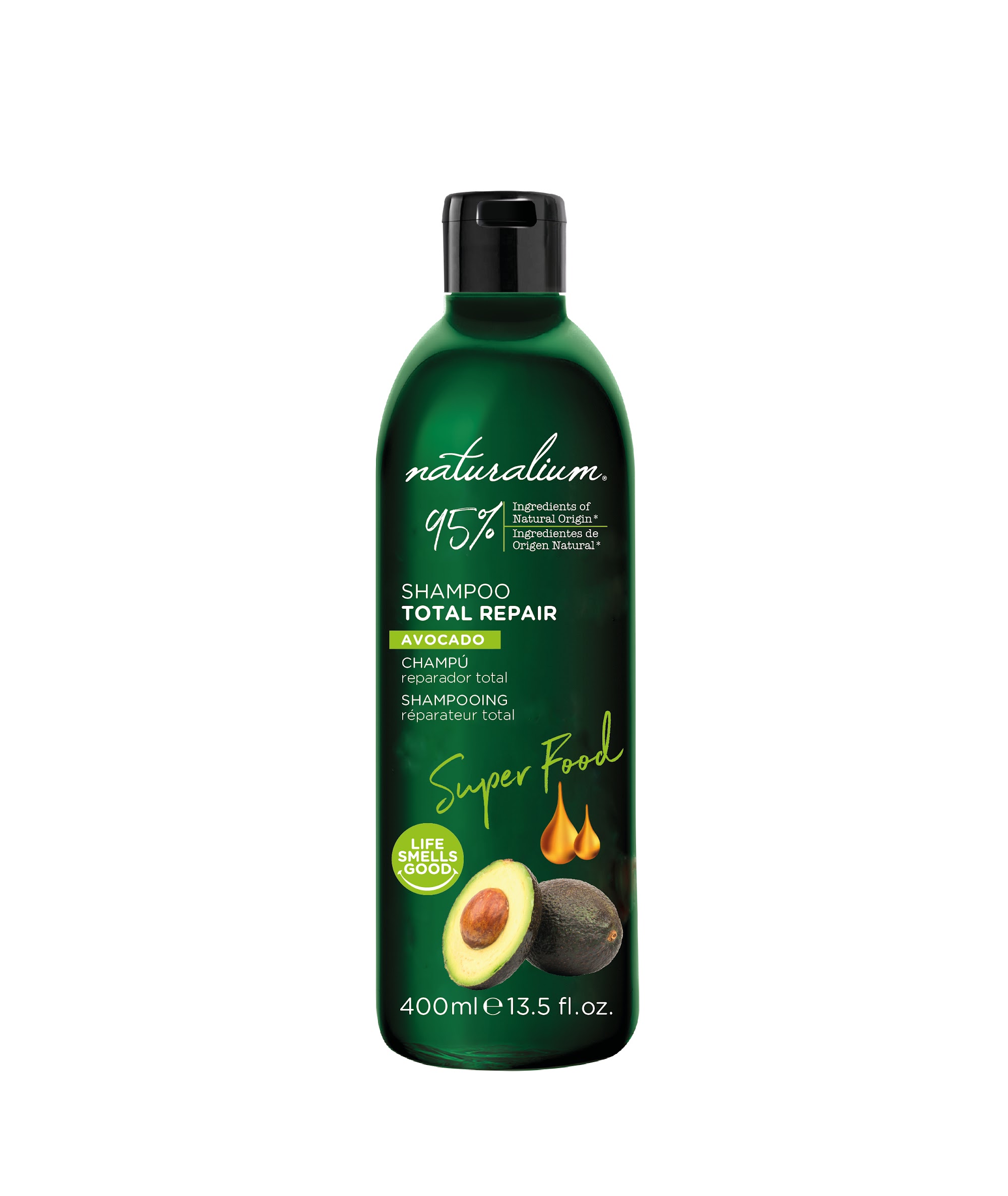 IMG_2662 NATURALIUM SHAMPOOING RÉPARATEUR AVOCAT 400ML – Image 1