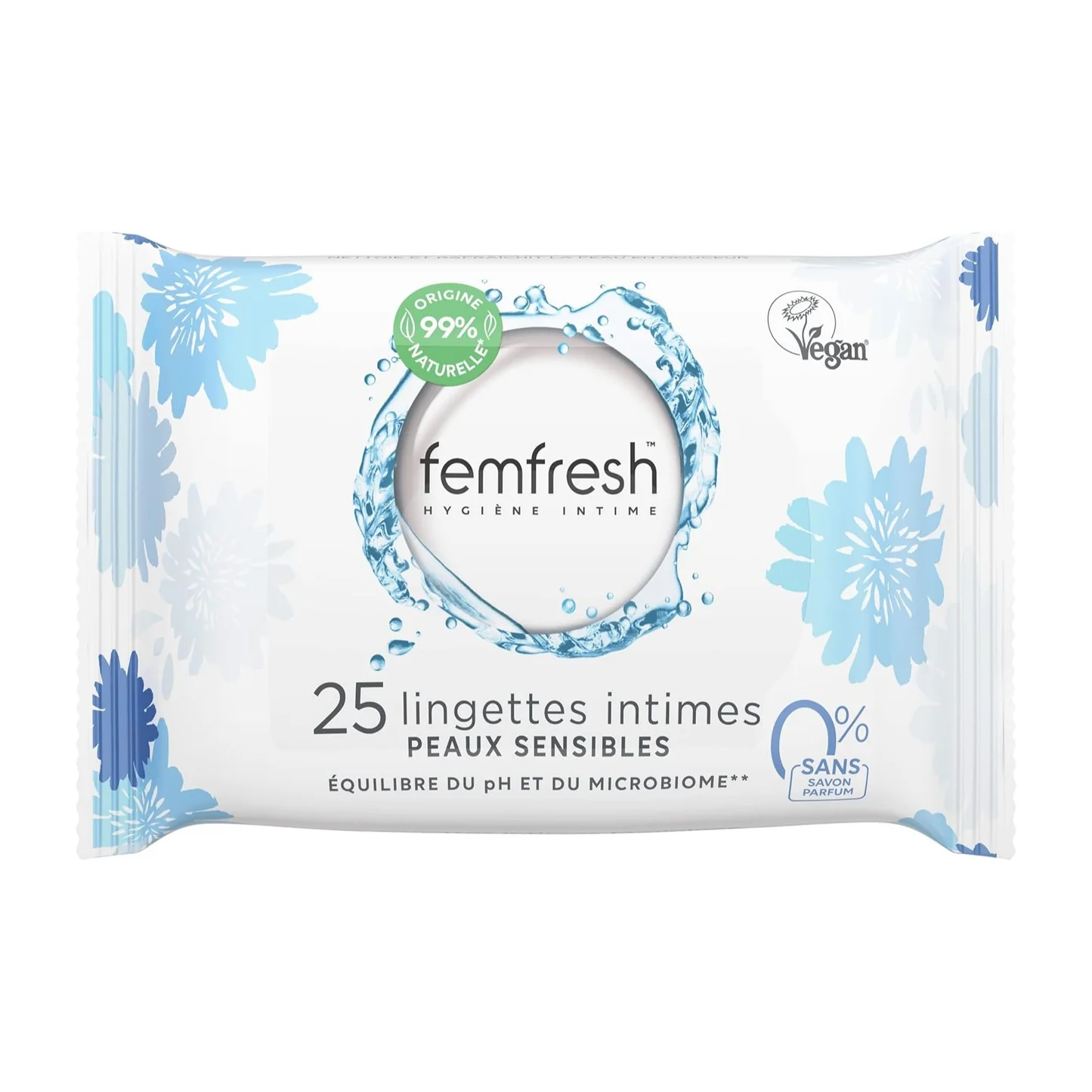 IMG_2966 FEMFRESH - 25 LINGETTES INTIMES PEAU SENSIBLE – Image 1
