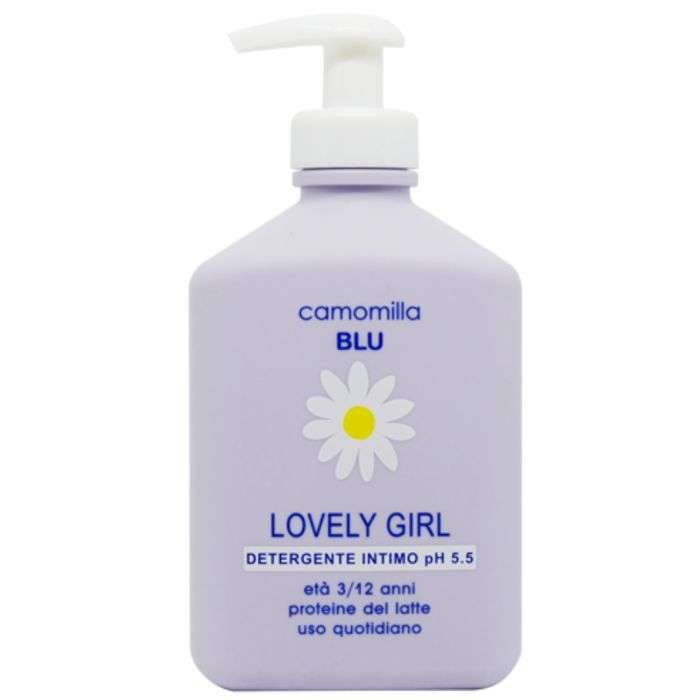 IMG_2999 CAMOMILLA BLU LOVELY GIRL NETTOYANT INTIME 5.5 PH 300 ML+SERVIETTE+GEL CAMOMILLE +SAC – Image 1