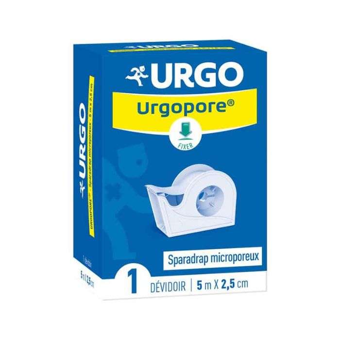 IMG_3168 URGO URGOPORE SPARADRAP NON TISSE SOUPLE MICROPOREUX 5M*2.5CM – Image 1
