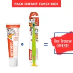 ELMEX DENTIFRICE KIDS 3-6 + BROSSE À DENT + TROUSSE