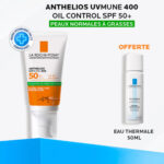 LA ROCHE POSAY ANTHELIOS GEL-CREME OIL CONTROL SPF 50+ 50 ML + EAU THERMALE 50Ml