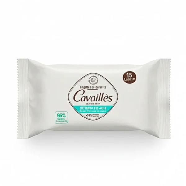ROGE CAVAILLES LINGETTES DEODORANTS DERMATO 48H