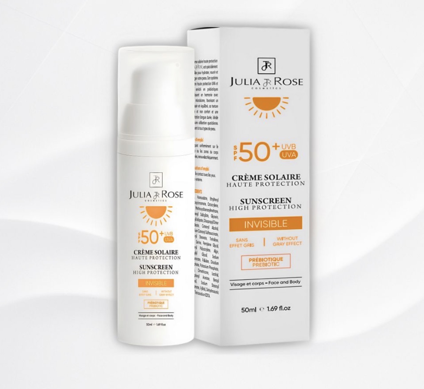 Screenshot JULIA ET ROSE ECRAN SOLAIRE SPF50+ 50ML – Image 1