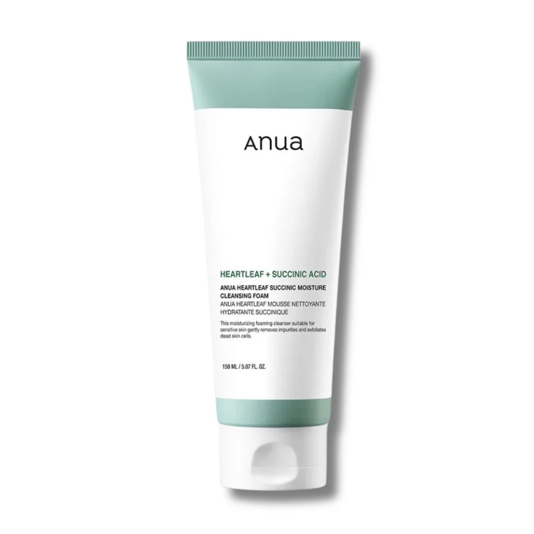IMG_3936 ANUA HEARTLEAF SUCCINIC MOISTURE CLEANSING FOAM 150ML – Image 1